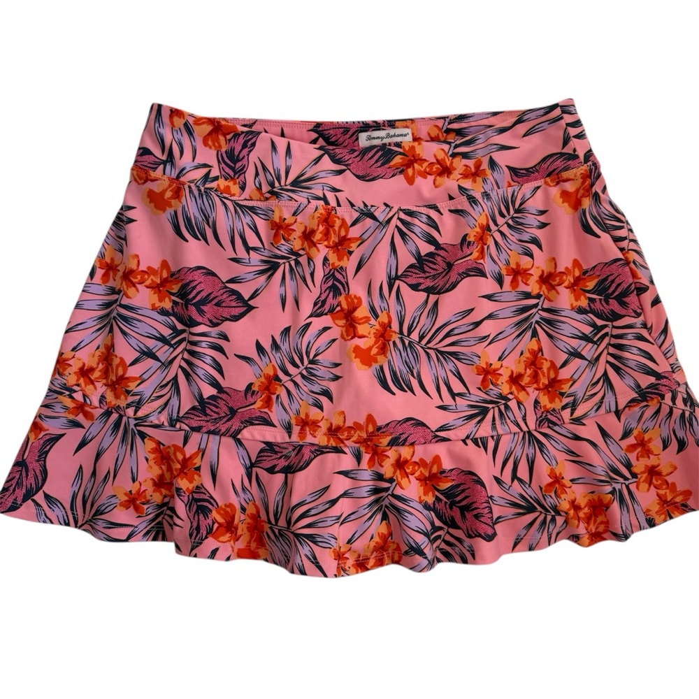 Tommy Bahama Golf  tropical skort sz large New